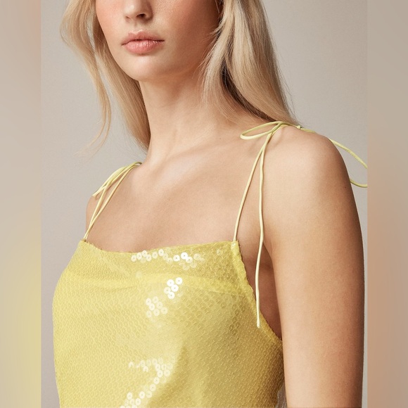 Anna October X J.Crew sequin slip dress - Picture 4 of 6